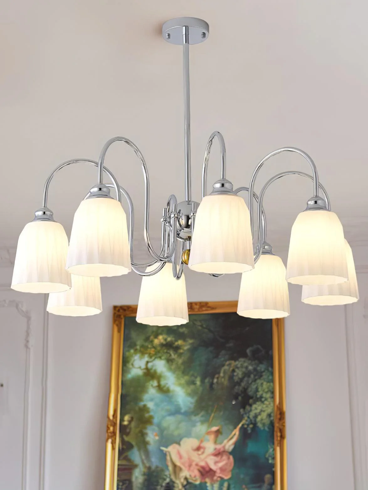 Micah Vintage Chandelier - Image 29