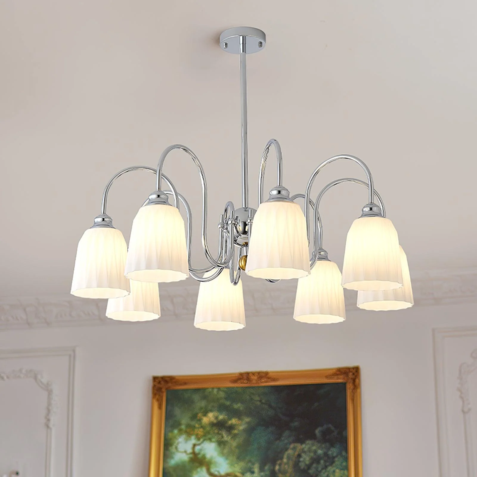Micah Vintage Chandelier - Image 4