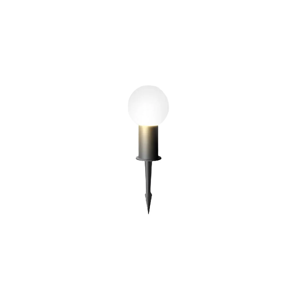 Miclle Elegant Round Ball LED Steel Outdoor Pathway Light - Image 7