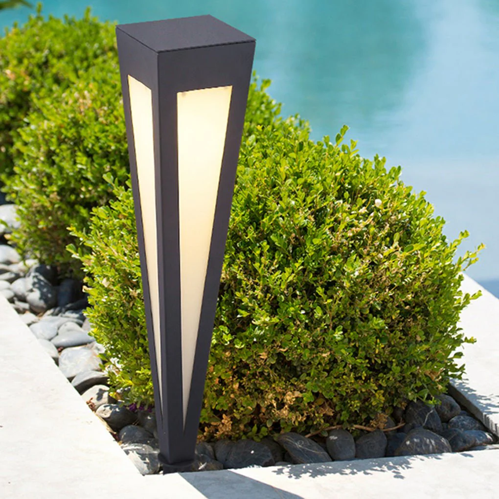 Migh RGB Square Top Conical Outdoor Lawn Light - Image 22