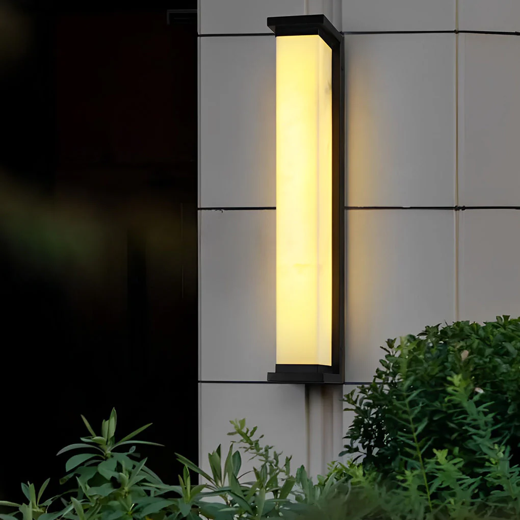 Mihell Strip Minimalist Modern Stainless Steel Outdoor Wall Lights - Image 2