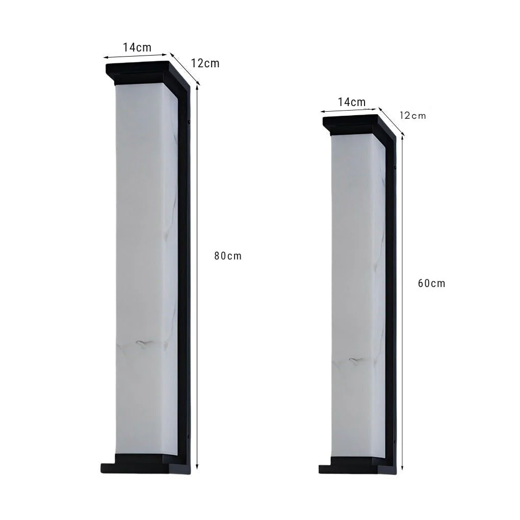 Mihell Strip Minimalist Modern Stainless Steel Outdoor Wall Lights - Image 7