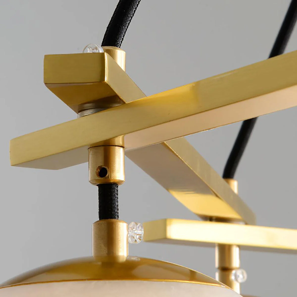 Miira Modern Alabaster Chandelier - Image 11