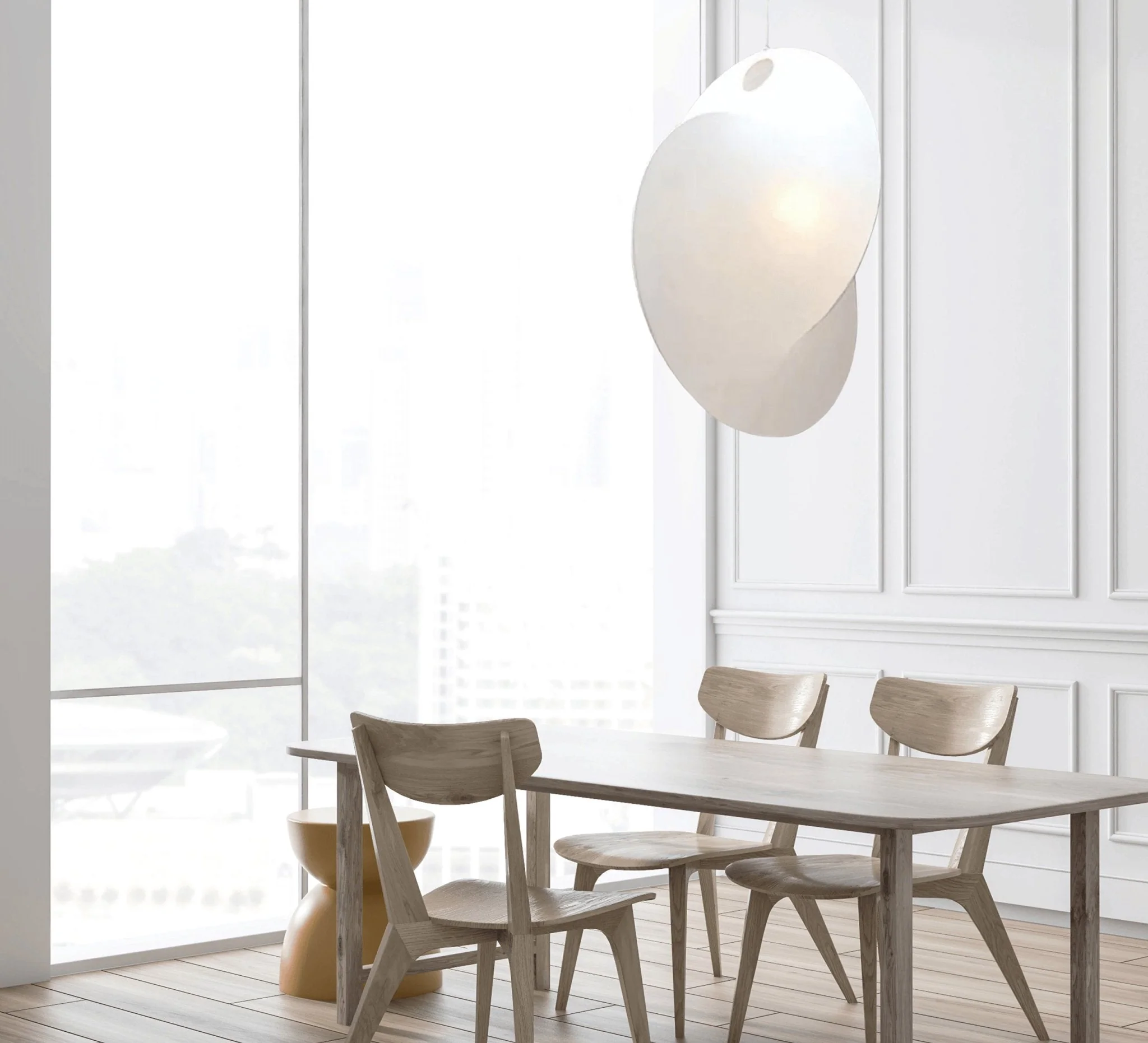 Mirelian Steel Artistic Pendant Lamp - Image 64