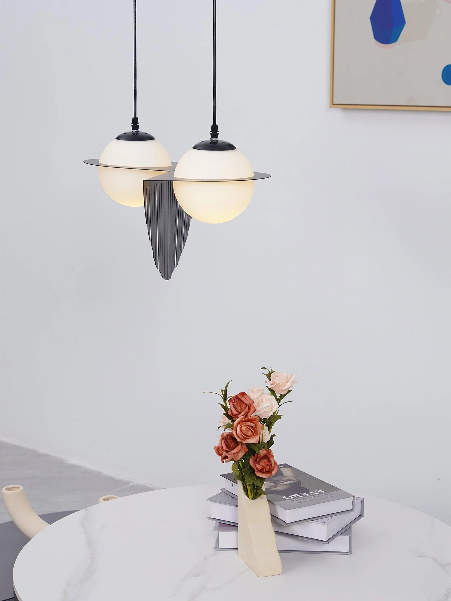 Mirere Black Contemporary Pendant Lamp - Image 12
