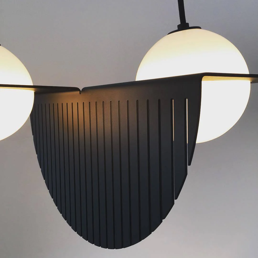 Mirere Black Contemporary Pendant Lamp - Image 19