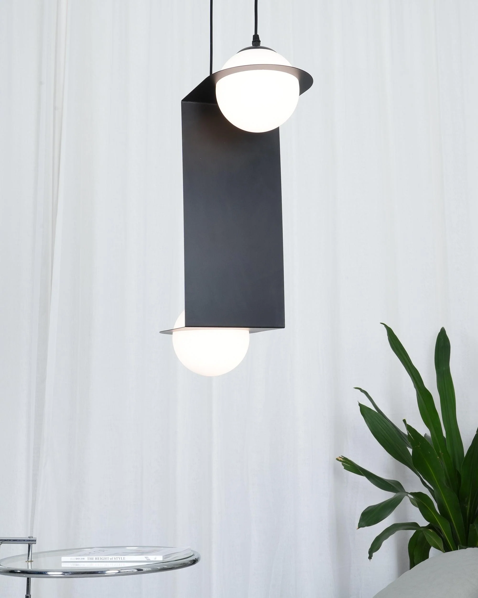 Mirere Black Contemporary Pendant Lamp - Image 34