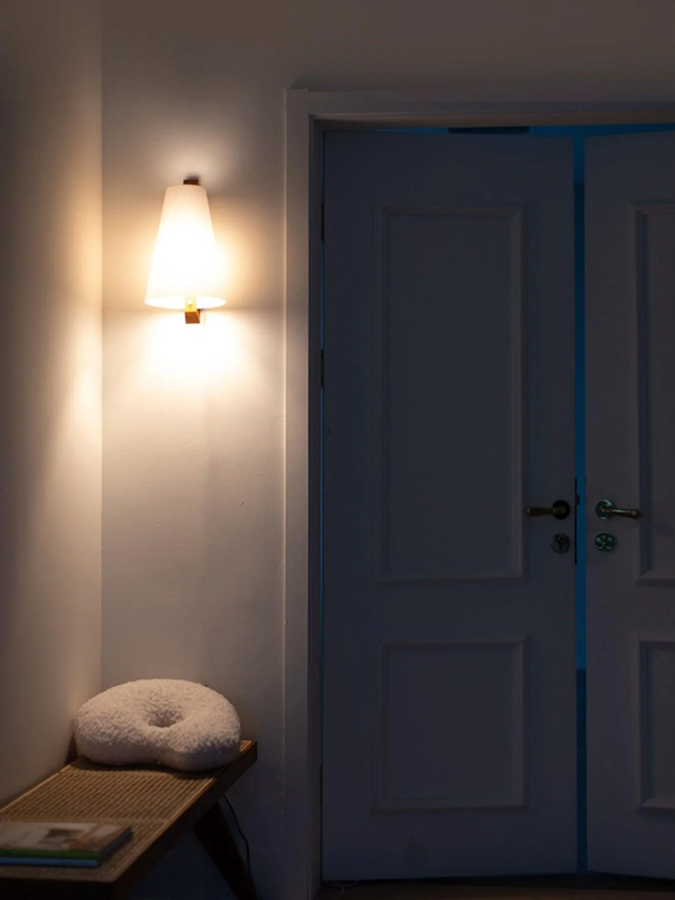 Miriam Modern Minimalist Plastic Wall Lamp - Image 12