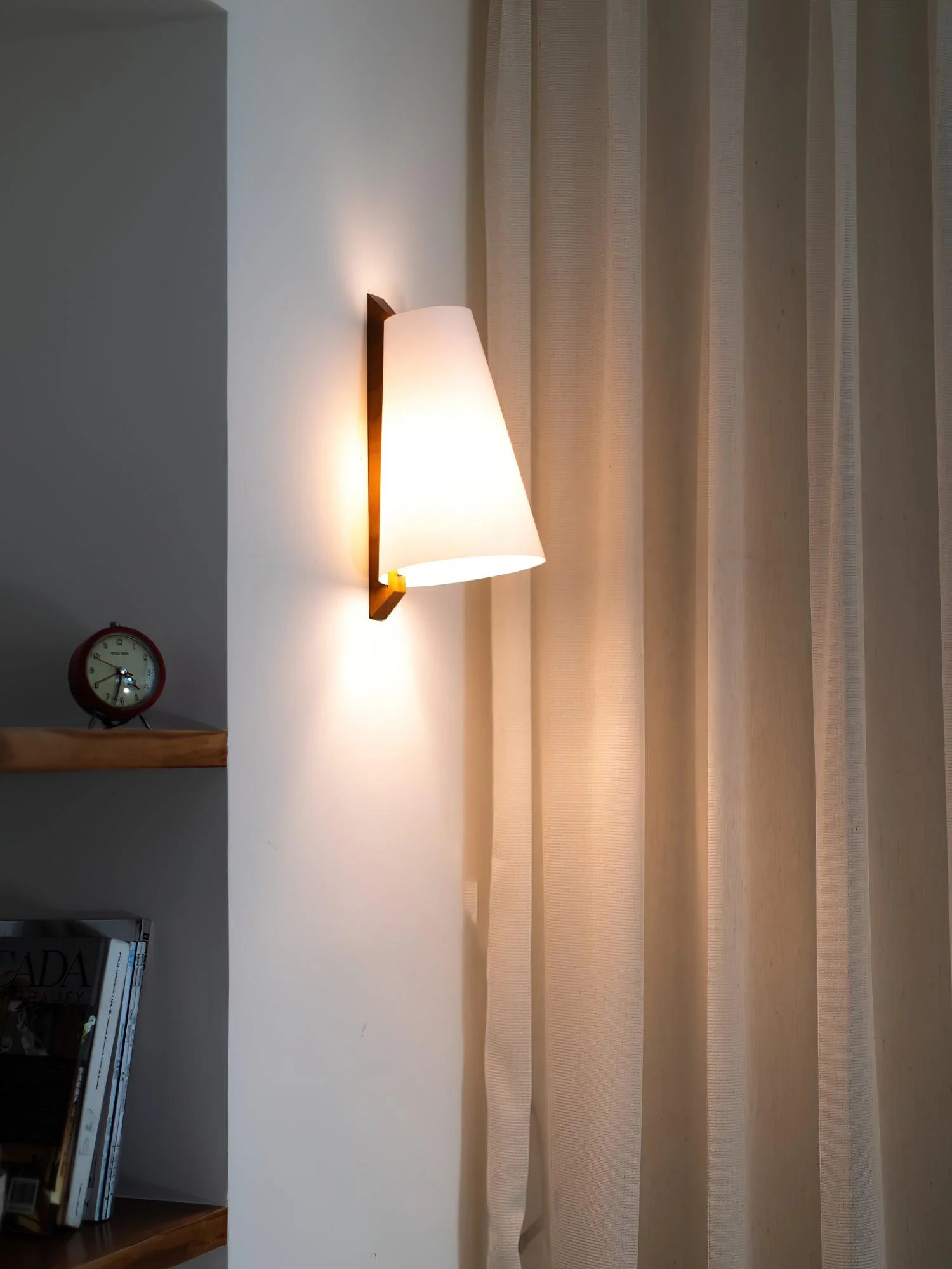 Miriam Modern Minimalist Plastic Wall Lamp - Image 15