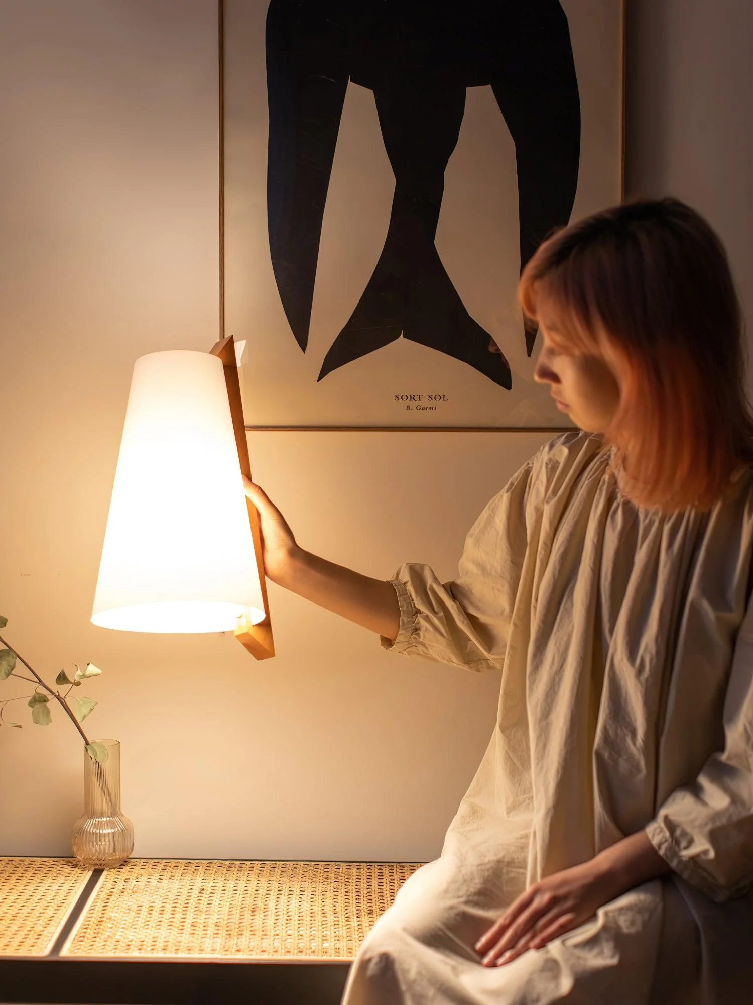 Miriam Modern Minimalist Plastic Wall Lamp - Image 18