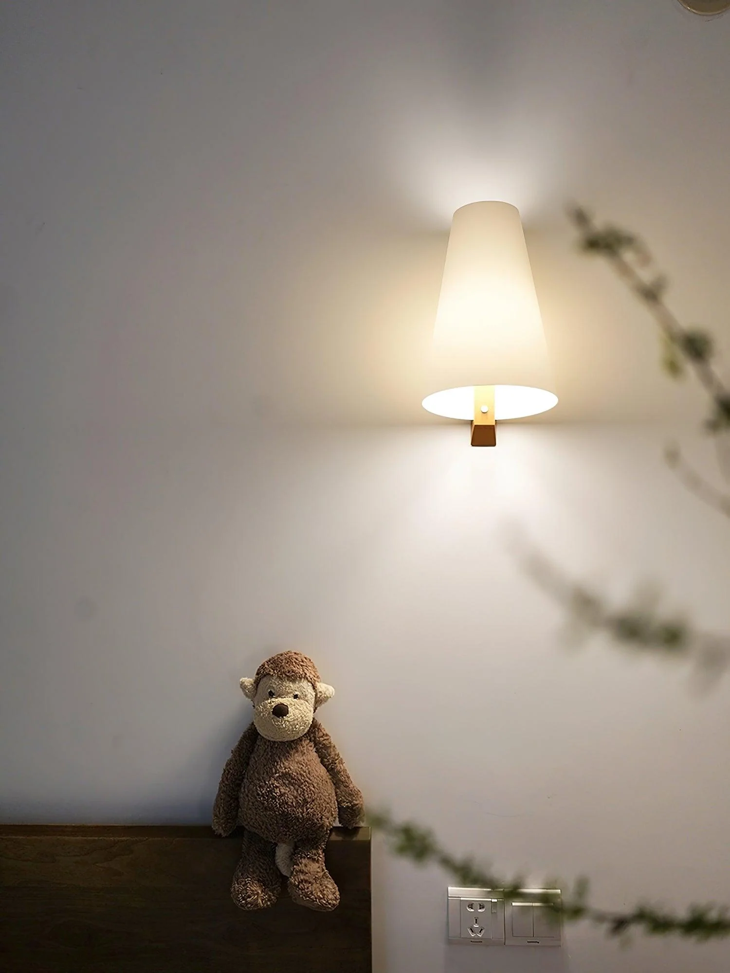 Miriam Modern Minimalist Plastic Wall Lamp - Image 19