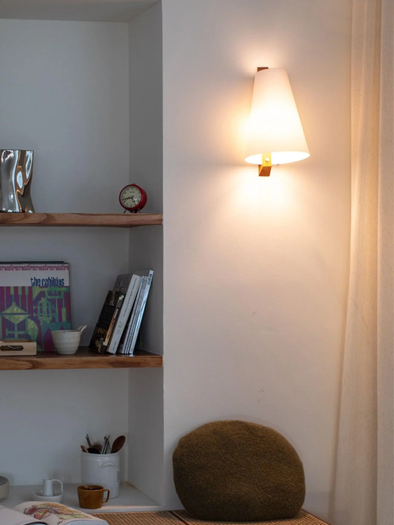 Miriam Modern Minimalist Plastic Wall Lamp - Image 20