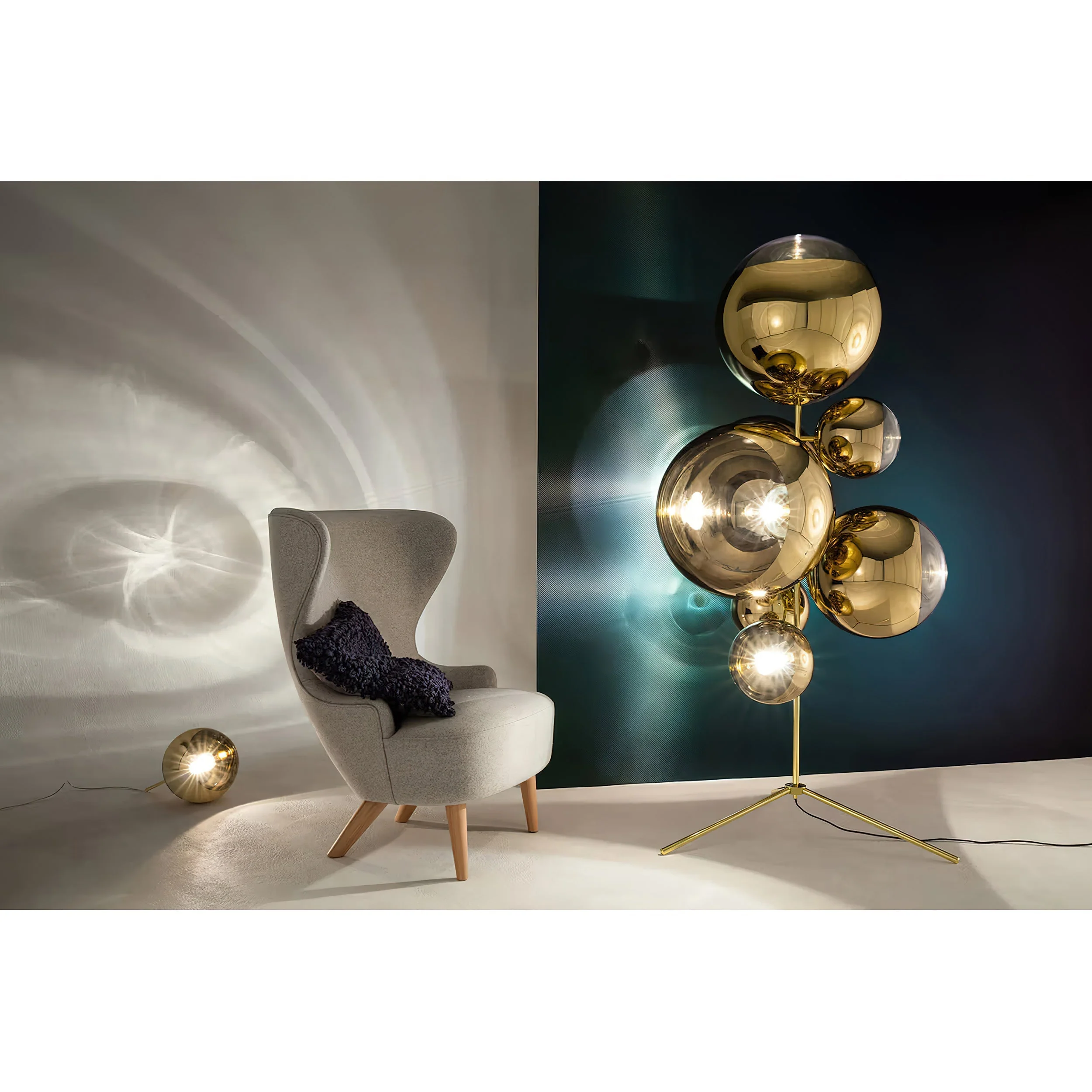 Mirror Modern Floor Lamp - Image 10