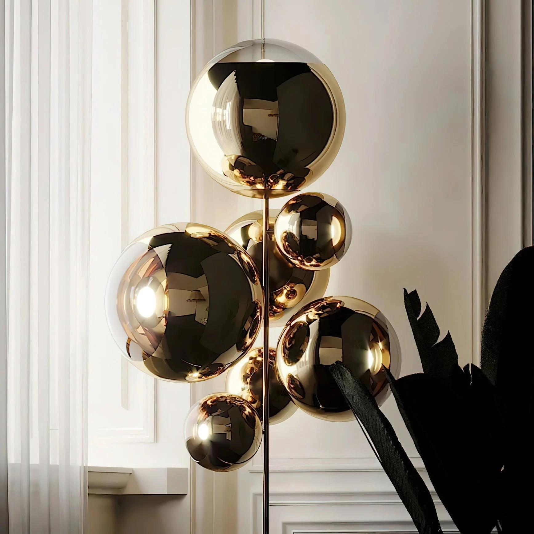 Mirror Modern Floor Lamp - Image 4