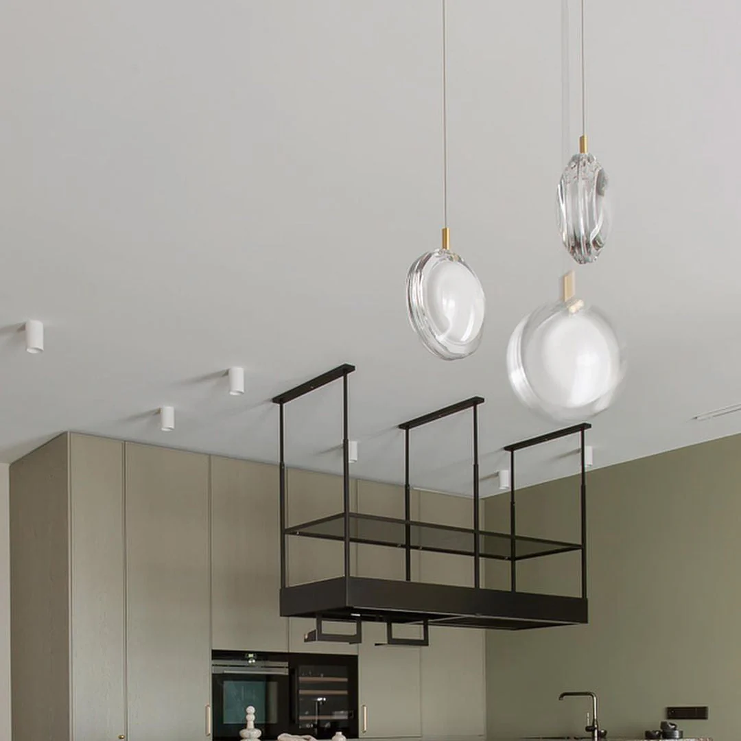 Misto Minimalist Glass Chandelier - Image 11