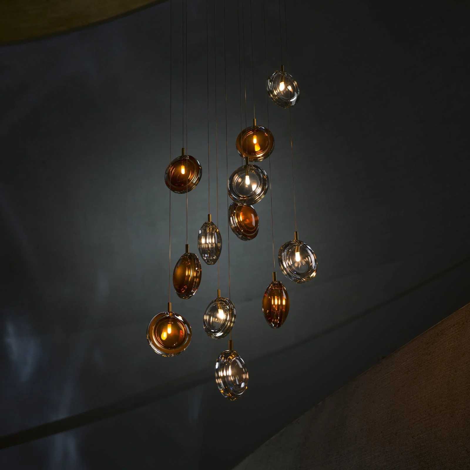 Misto Minimalist Glass Chandelier - Image 21