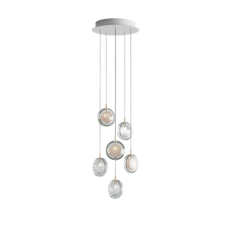 Misto Minimalist Glass Chandelier - Image 33