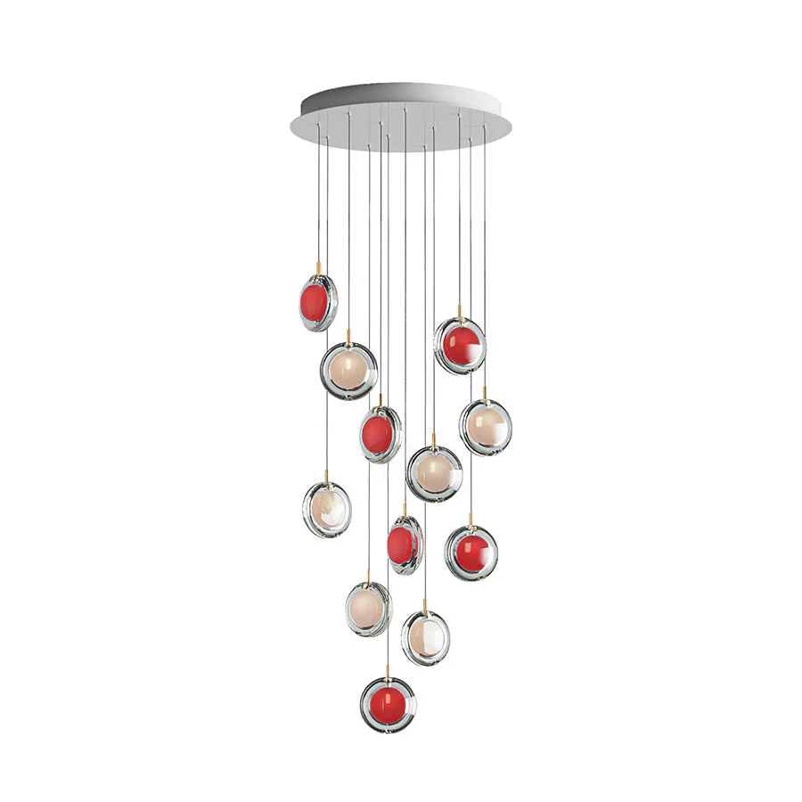 Misto Minimalist Glass Chandelier - Image 41