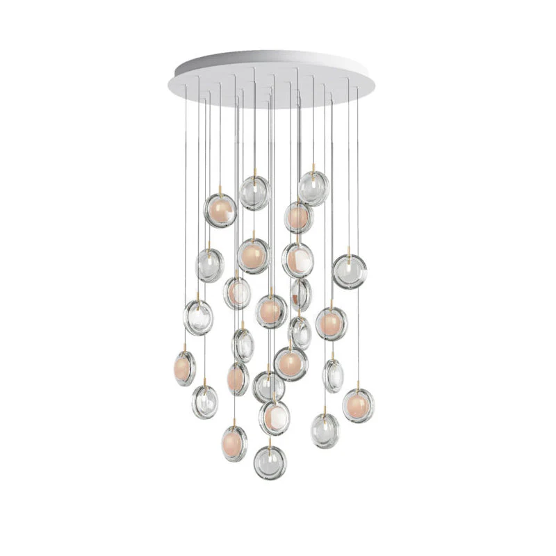Misto Minimalist Glass Chandelier - Image 43
