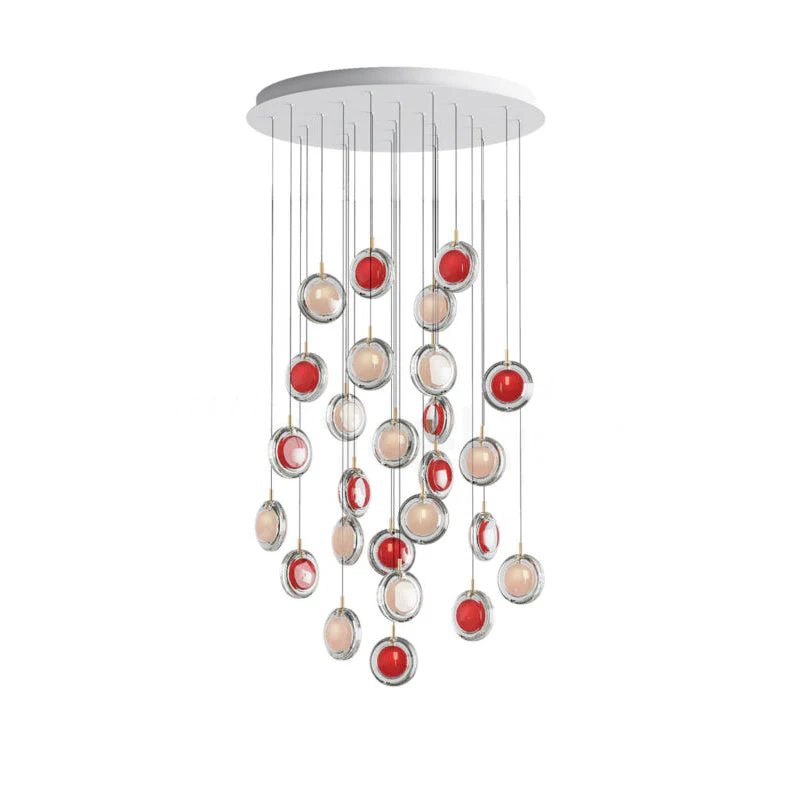 Misto Minimalist Glass Chandelier - Image 44
