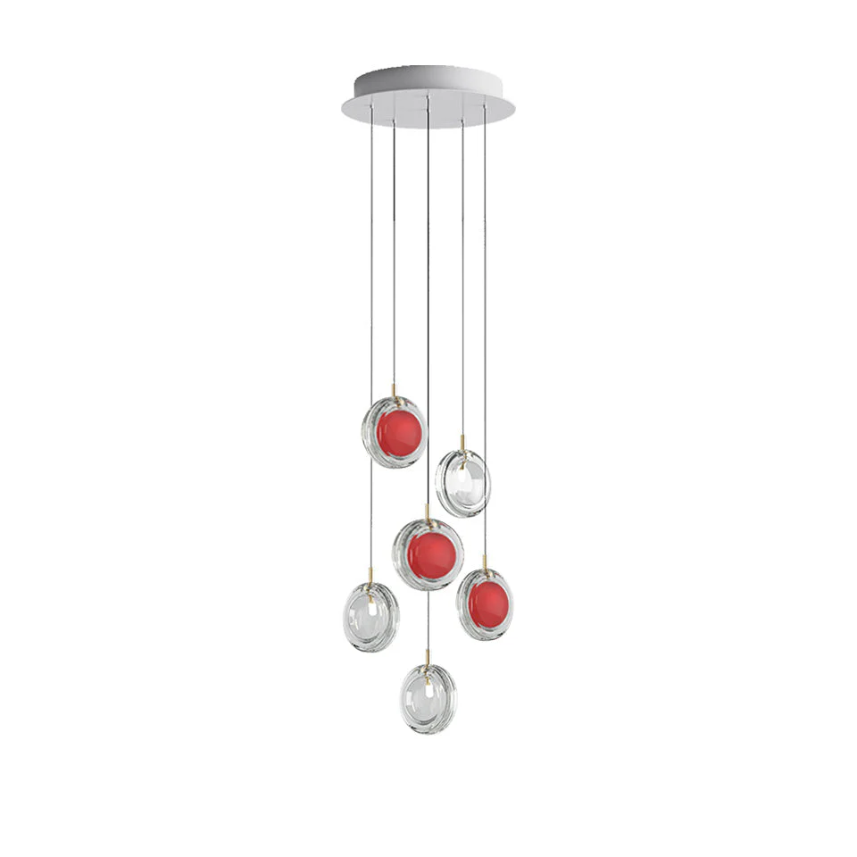 Misto Minimalist Glass Chandelier - Image 53