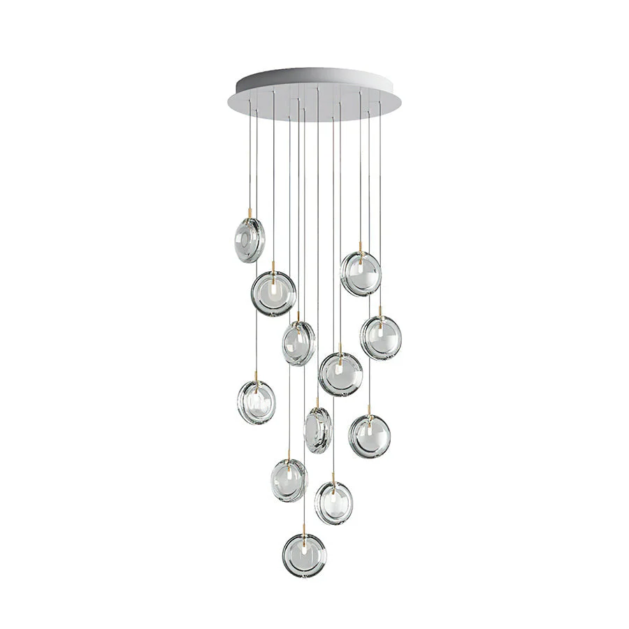 Misto Minimalist Glass Chandelier - Image 57
