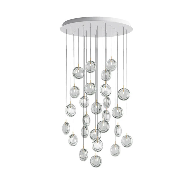 Misto Minimalist Glass Chandelier - Image 60