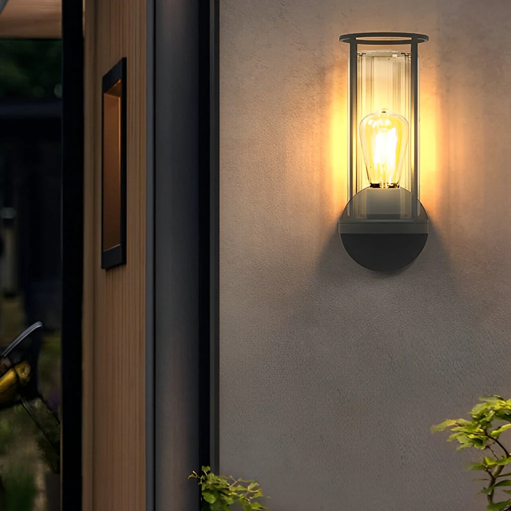 Mlly Modern Minimalist Round Stainless Steel Outdoor Light - Image 6