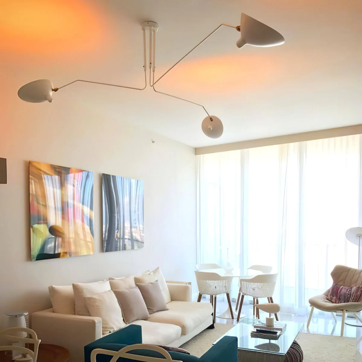 Model Contemporary Ceiling Light - Image 2