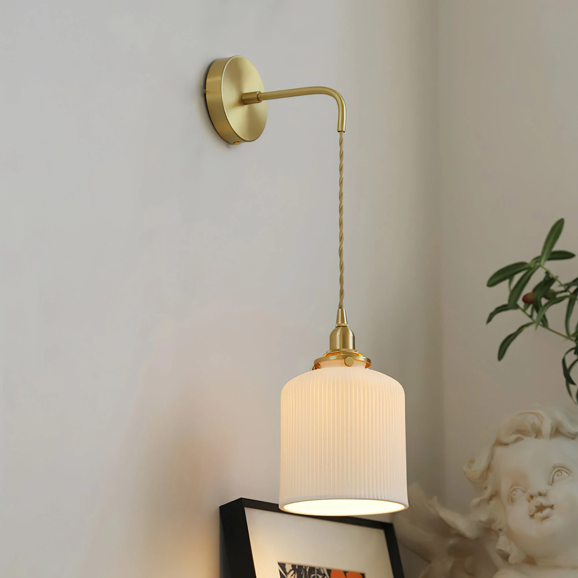 Modern Brass Wall Light - Image 16
