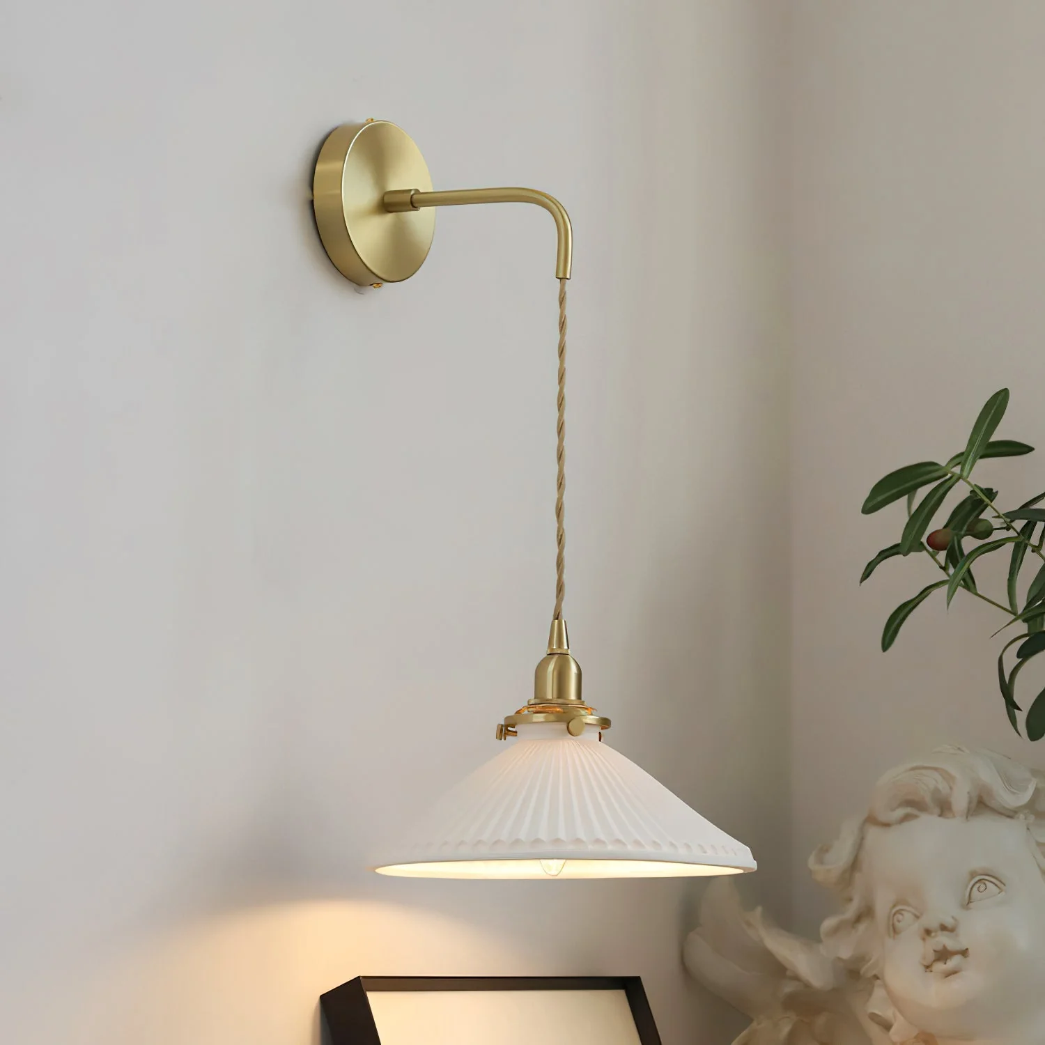 Modern Brass Wall Light - Image 18