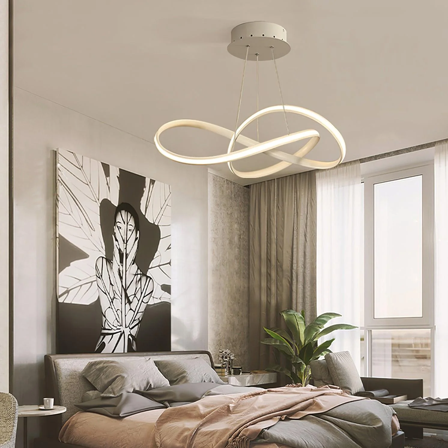Modern Contemporary Chandelier - Image 10