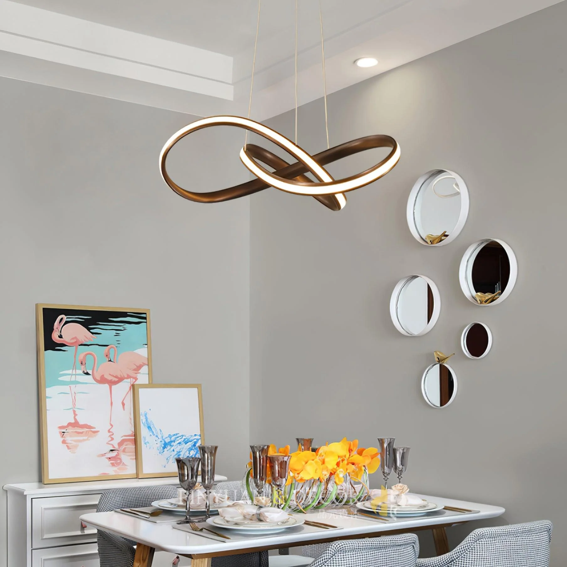 Modern Contemporary Chandelier - Image 13