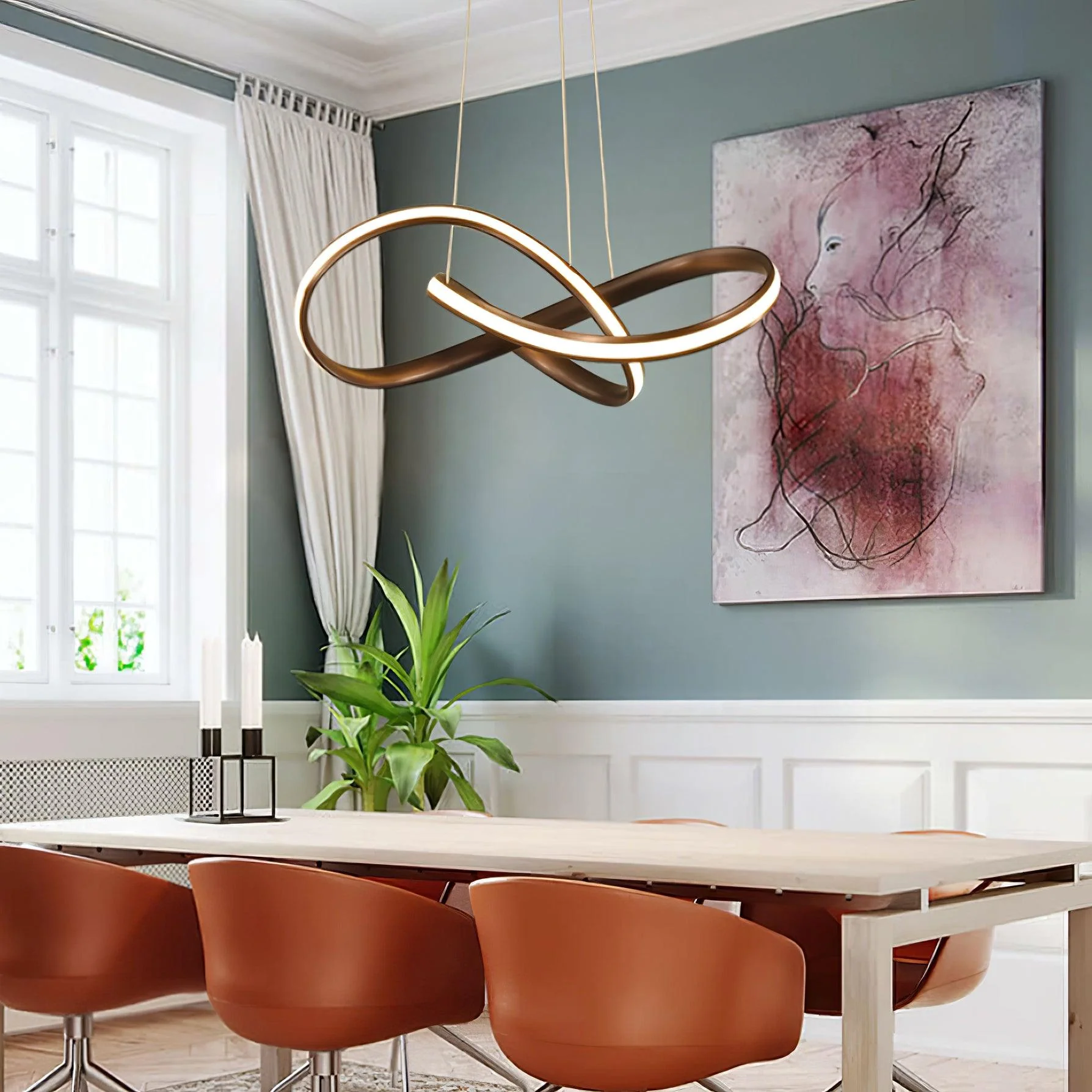 Modern Contemporary Chandelier - Image 14