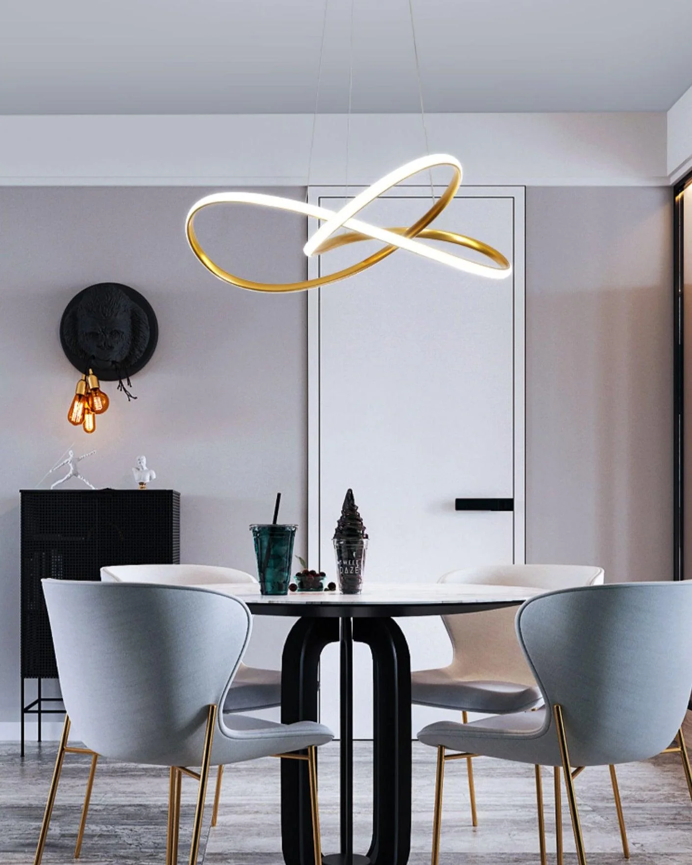 Modern Contemporary Chandelier - Image 16