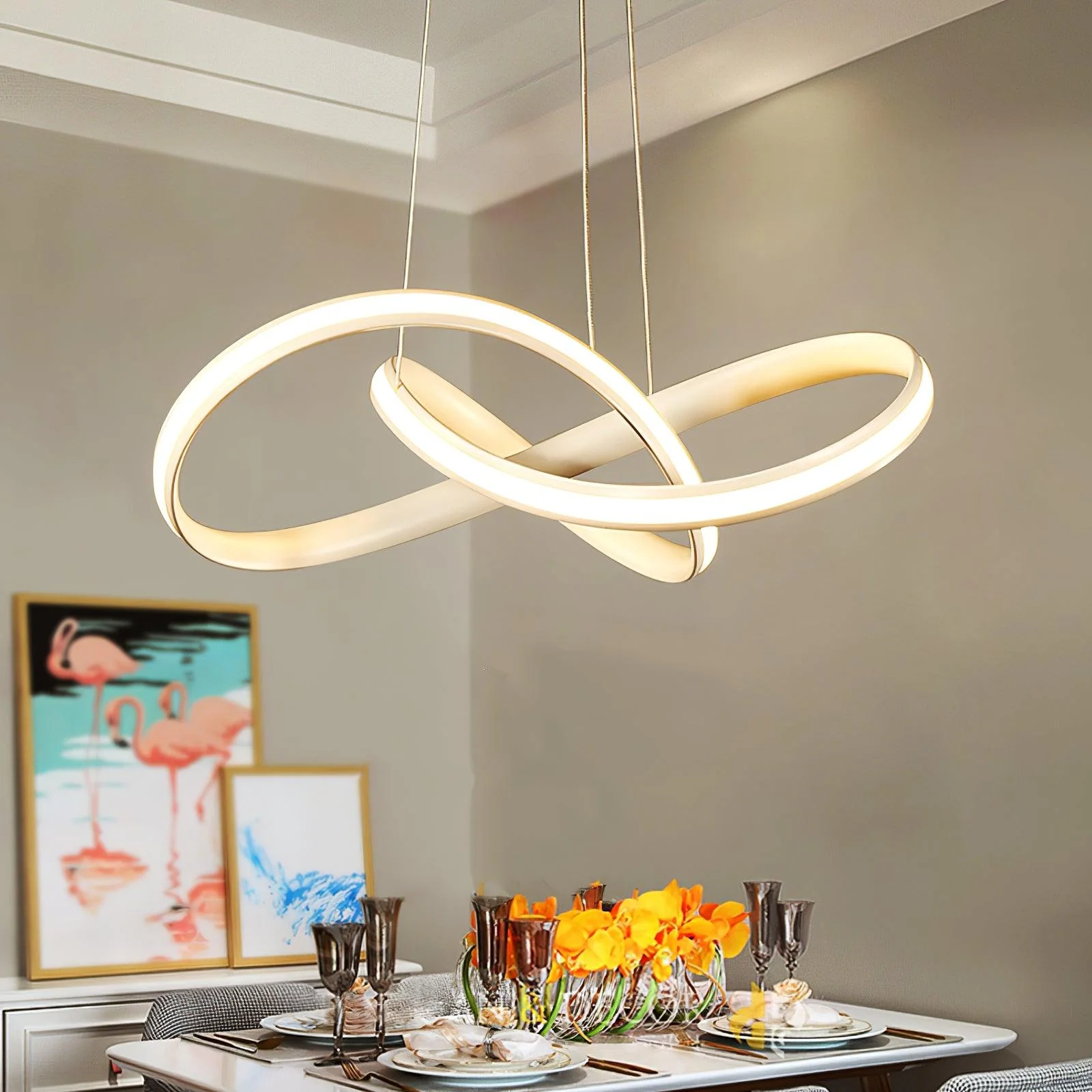 Modern Contemporary Chandelier - Image 6