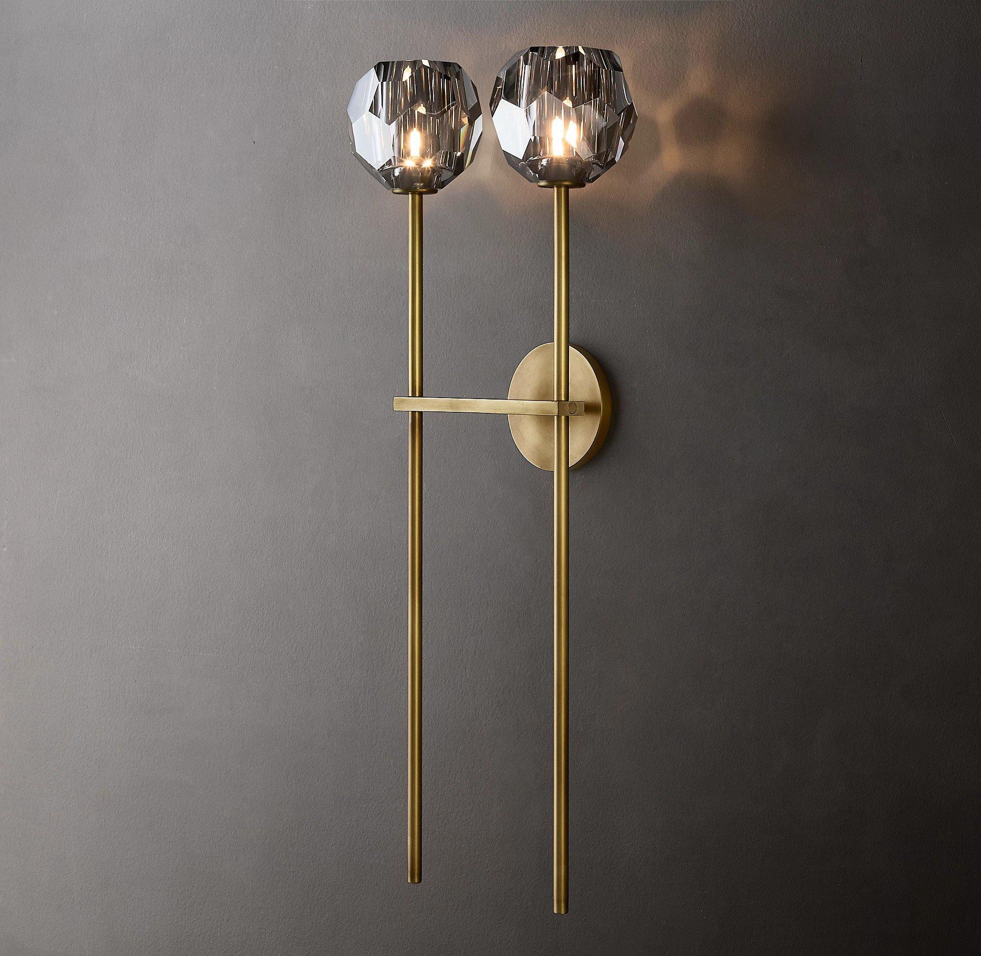 Modern Contemporary Crystal Wall Lamp - Image 54