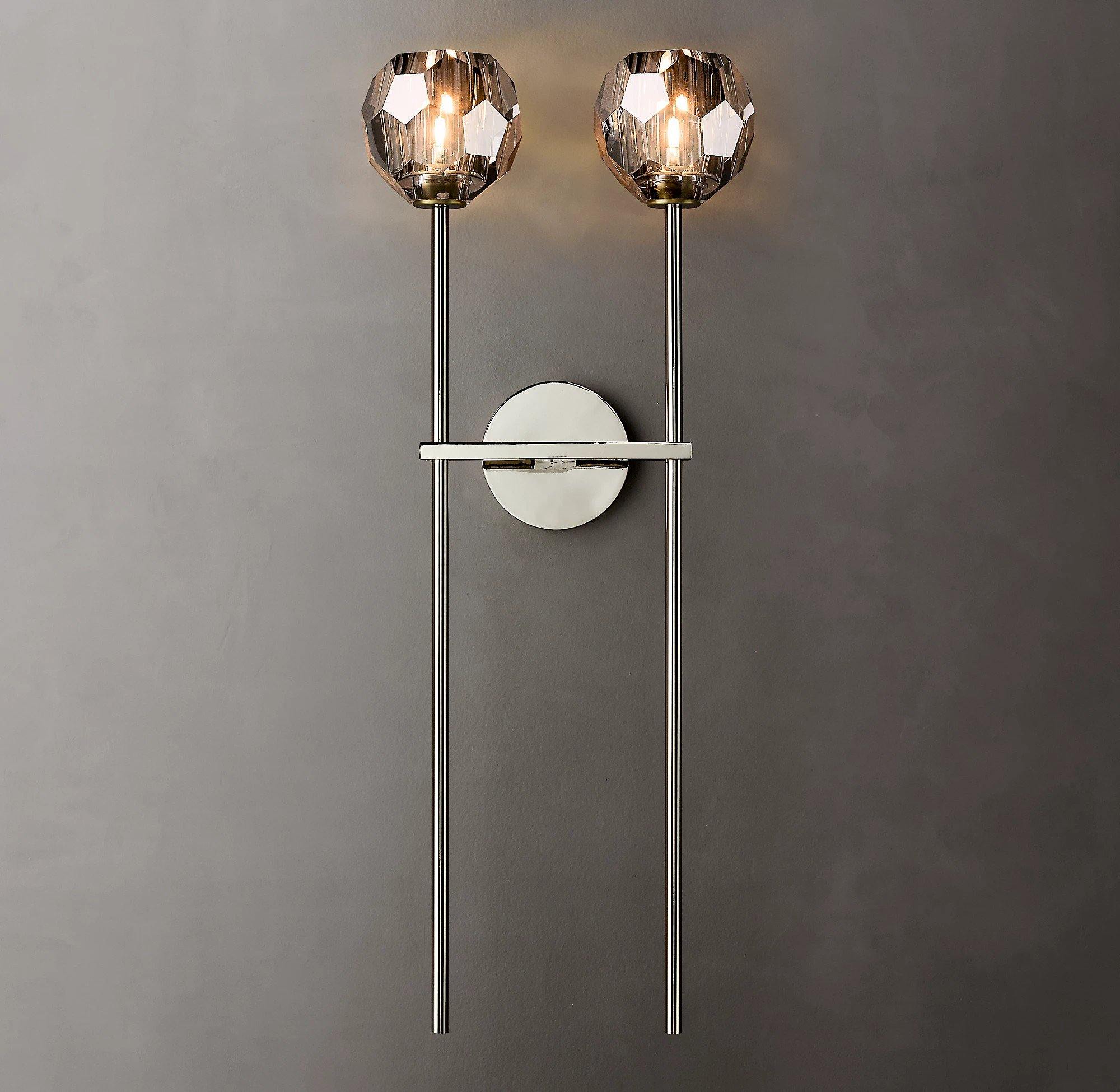 Modern Contemporary Crystal Wall Lamp - Image 93
