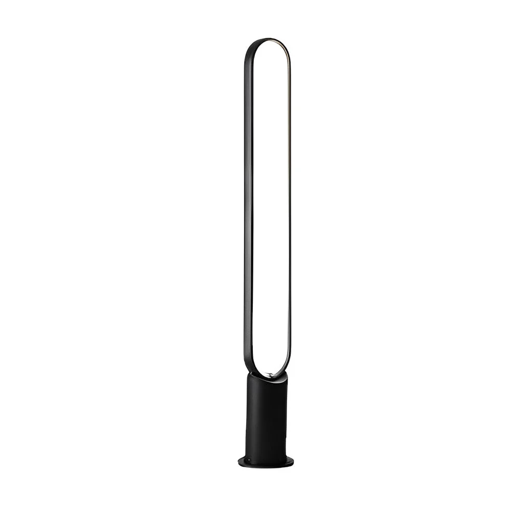 Modern Long Linear LED Solar Pathway Lights in Black , Waterproof - Image 7