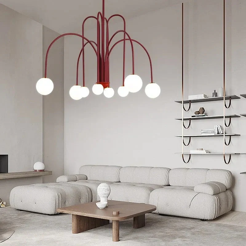 Monica Pendant Light Double Layer Glass Bubble - Image 10