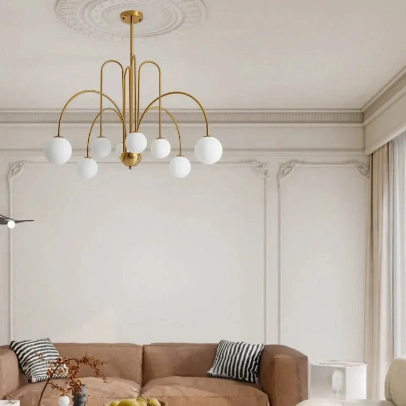 Monica Pendant Light Double Layer Glass Bubble - Image 6