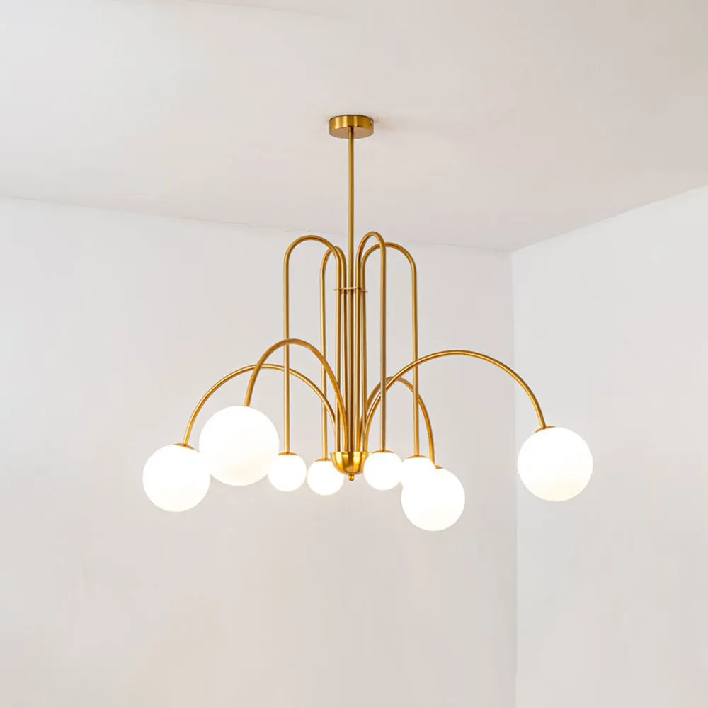 Monica Pendant Light Double Layer Glass Bubble - Image 8