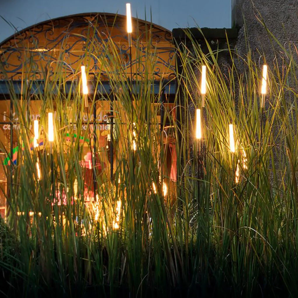 Monica Reed Cattail Landscaping Steel Outdoor Lawns Lighting - Image 11