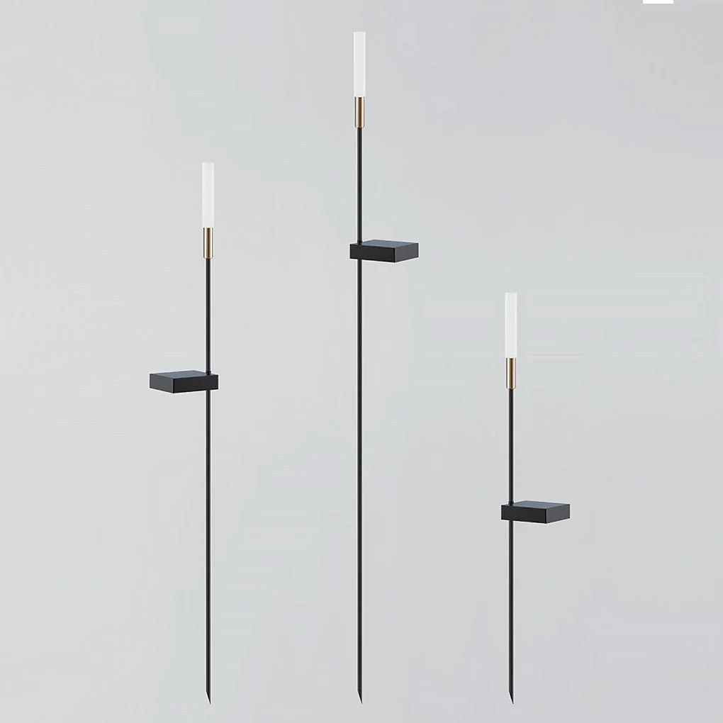 Monica Reed Cattail Landscaping Steel Outdoor Lawns Lighting - Image 13