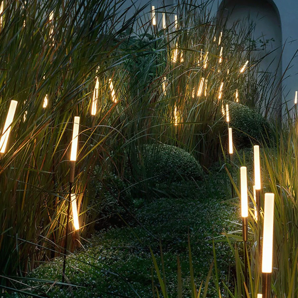 Monica Reed Cattail Landscaping Steel Outdoor Lawns Lighting - Image 7
