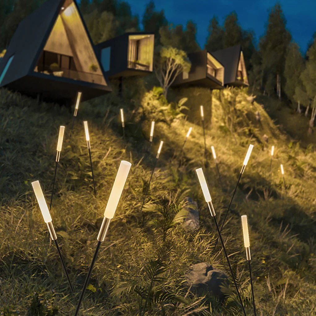 Monica Reed Cattail Landscaping Steel Outdoor Lawns Lighting - Image 8