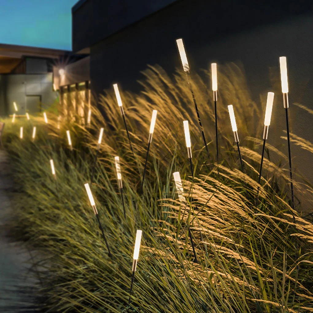 Monica Reed Cattail Landscaping Steel Outdoor Lawns Lighting - Image 9