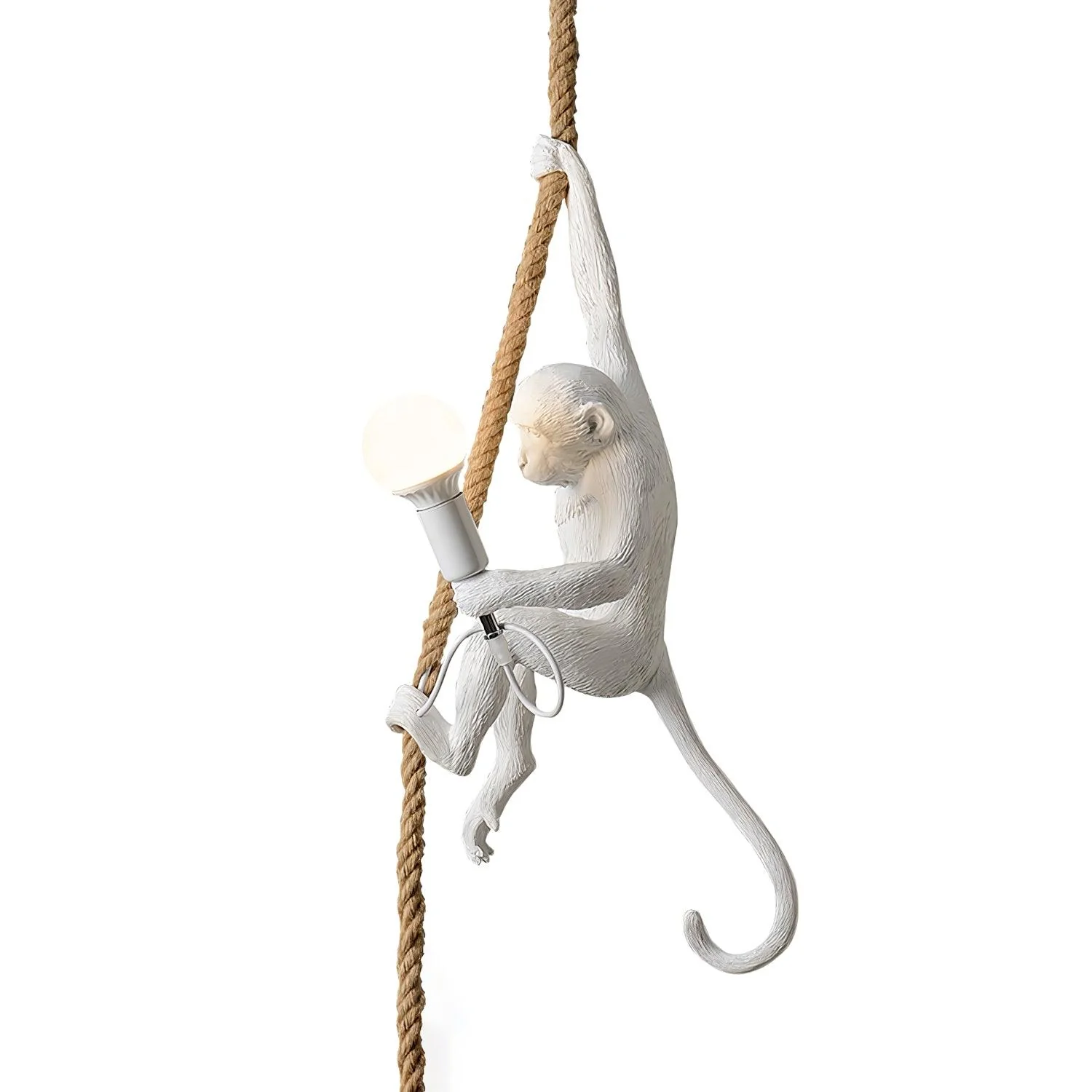 Zalira Resin Rope Artistic Pendant Lamp - Image 15