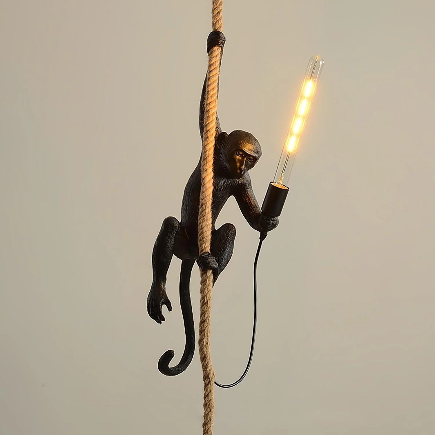 Zalira Resin Rope Artistic Pendant Lamp - Image 22