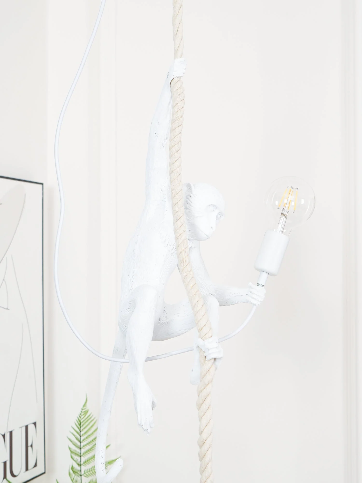 Zalira Resin Rope Artistic Pendant Lamp - Image 51